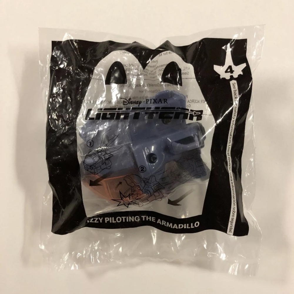 NEW  2022 McDonald’s Happy Meal Toy Lightyear #4 IZZY PILOTING THE ARMADILLO